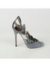 Jimmy Choo 100% Leather Blue Open Toe Strap Pumps Size Size EU 37 - photo 2