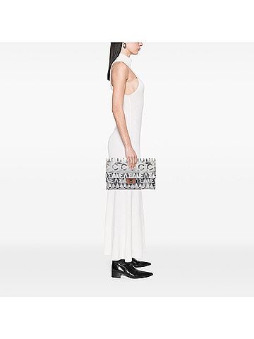 Chanel Paris Greece Canvas Iliad Greek Clutch (view 2)