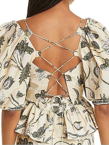 Ulla Johnson Carlotta Short Sleeve T-Shirt (view 2)