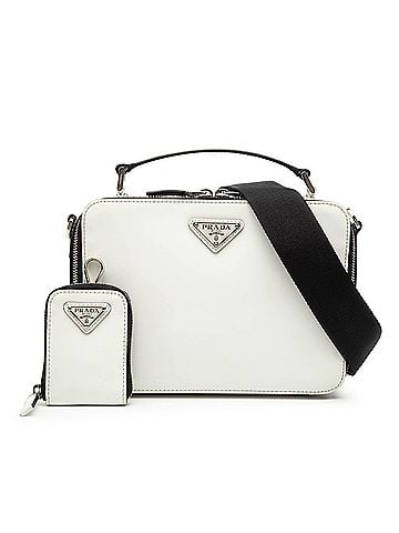 Prada Medium Saffiano Brique Satchel (view 2)