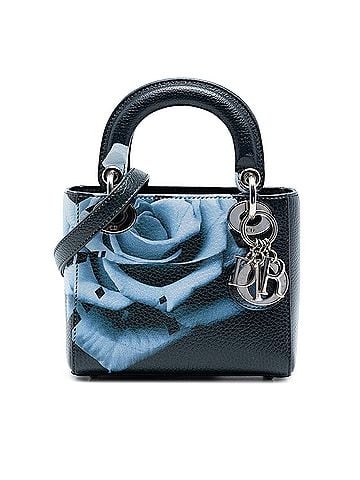 Dior Mini Deerskin Floral Print Lady Dior (view 1)