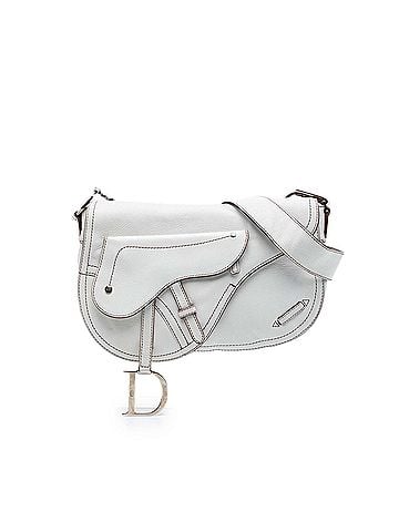 Dior Leather Double Saddle Crossbody (view 1)