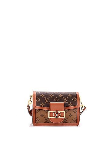Louis Vuitton Dauphine Shoulder Bag Reverse Monogram Canvas Mini (view 1)