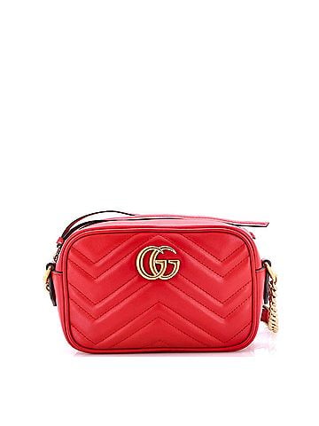 Gucci GG Marmont Shoulder Bag Matelasse Leather Mini (view 1)