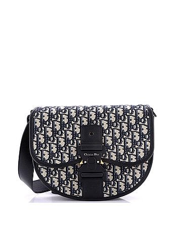 Christian Dior Gallop Flap Messenger Bag Oblique Canvas Medium (view 1)