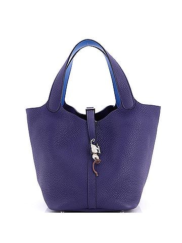 Hermès Eclat Picotin Lock Bag Clemence MM (view 1)