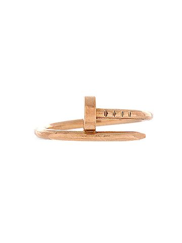 Cartier Juste un Clou Ring 18K Rose Gold Small (view 1)