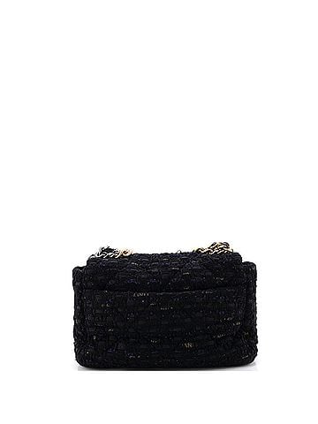Chanel 19 Flap Bag Quilted Tweed and Ribbon Large (view 2)