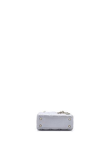 Christian Dior Lady Dior Chain Bag Cannage Quilt Lambskin Mini (view 2)
