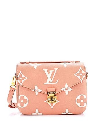 Louis Vuitton Pochette Metis Bicolor Monogram Empreinte Giant (view 1)
