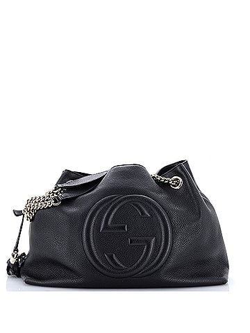 Gucci Soho Chain Strap Shoulder Bag Leather Medium (view 1)