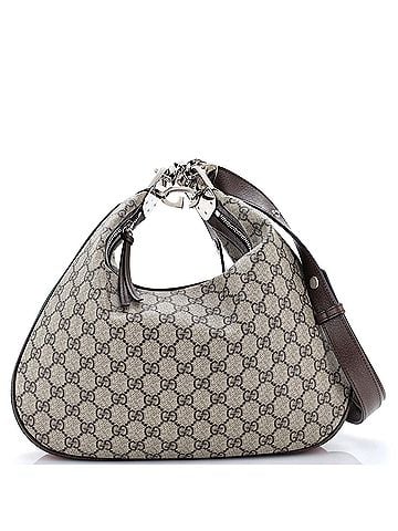 Gucci Attache Shoulder Bag GG Coated Canvas Medium (view 1)