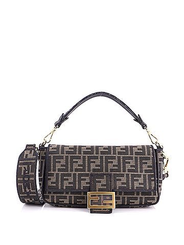 Fendi Baguette NM Bag Zucca Canvas Medium (view 1)