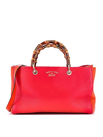 Gucci Bamboo Shopper Tote Leather Medium (view 1)