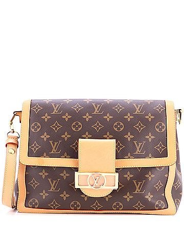 Louis Vuitton Dauphine Soft Shoulder Bag Monogram Canvas GM (view 1)