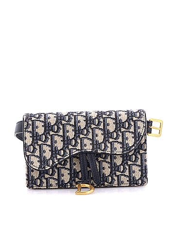 Christian Dior Saddle Rectangular Belt Bag Oblique Canvas (view 1)