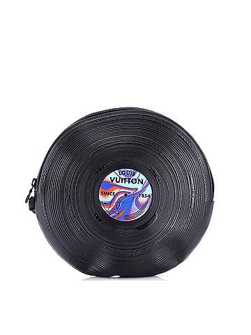 Louis Vuitton Record Vinyl Wristlet Pouch Leather (view 1)