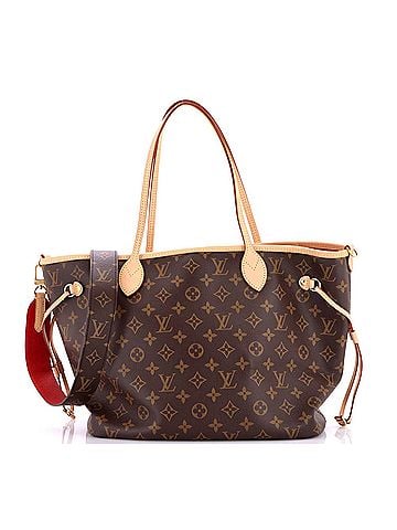 Louis Vuitton Neverfull Bandouliere Inside Out Monogram Canvas and Textile MM (view 1)