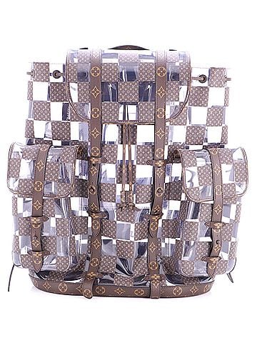 Louis Vuitton Christopher Backpack Limited Edition Monogram Chess Canvas and PVC GM (view 1)