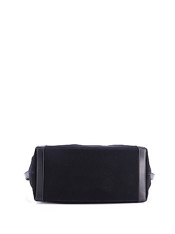 Saint Laurent Rive Gauche Bowling Bag Embroidered Canvas (view 2)