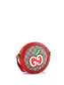 Gucci Red Brown Ophidia Round Shoulder Bag Apple GG Coated Canvas Mini One size - photo 3