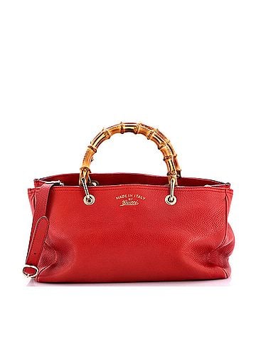 Gucci Bamboo Shopper Tote Leather Medium (view 1)