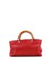 Gucci 100% Leather Red Bamboo Shopper Tote Leather Medium One size - photo 4