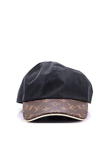 Louis Vuitton Cap Ou Pas Baseball Cap Monogram Silk and Polyester with Monogram Canvas (view 1)