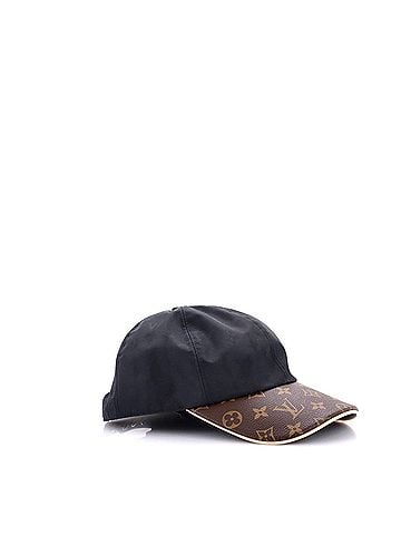 Louis Vuitton Cap Ou Pas Baseball Cap Monogram Silk and Polyester with Monogram Canvas (view 2)