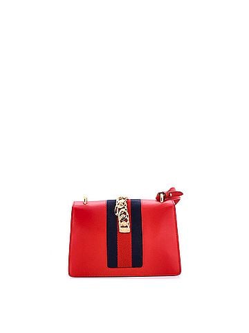 Gucci Sylvie Shoulder Bag Leather Small (view 2)