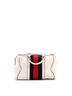 Gucci 100% Leather White Vintage Web Boston Bag Leather Medium One size - photo 4