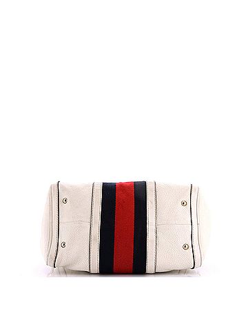 Gucci Vintage Web Boston Bag Leather Medium (view 2)