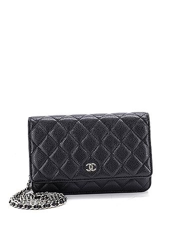 Chanel Wallet on Chain Quilted Caviar (view 1)