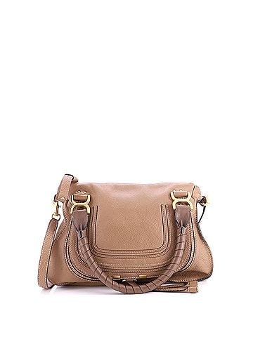 Chloé Marcie Satchel Leather Small (view 1)