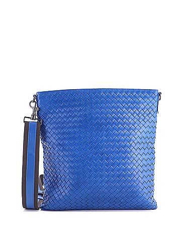 Bottega Veneta Flat Messenger Bag Intrecciato Nappa Medium (view 1)