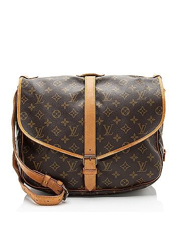Louis Vuitton Louis Vuitton Vintage Monogram Canvas Saumur 35 Messenger (view 1)