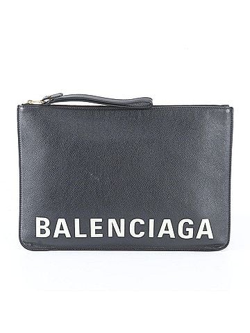 Balenciaga Balenciaga Everyday 636903 Leather Second Bag Clutch Handbag Pouch Black Men's (view 1)