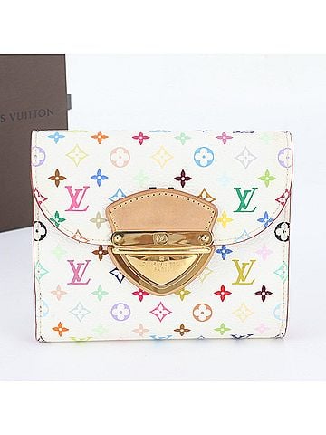 Louis Vuitton Louis Vuitton Monogram Multicolor Portefeuille Koala M60280 Leather Tri-fold Compact Wallet for Women (view 1)