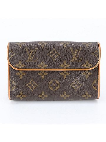 Louis Vuitton Louis Vuitton Monogram Pochette Florentine M51855 Leather Clutch Handbag Waist Pouch for Women (view 1)