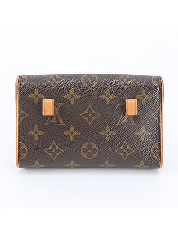Louis Vuitton Louis Vuitton Monogram Pochette Florentine M51855 Leather Clutch Handbag Waist Pouch for Women (view 2)