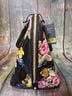 Brahmin 100% Leather Floral Black Multi Color Leather Satchel One size - photo 3
