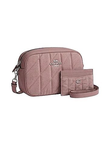 Coach Coach Mini Jamie Camera Bag With Quilting (Style: CAP99) and matching Essential Card Case With Quilt Crossbody Bag (view 1)