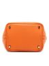 Hermès 100% Leather Orange Clemence Picotin Lock 18 One size - photo 4