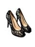 Guess 100% Other Leopard Print Black Heels Size 9 - photo 1