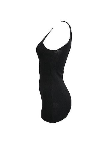 Totême  Totême Knitted Tank Top in Black Viscose (view 2)