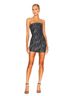 Superdown Multi Color Black Blue Cocktail Dress Size XS - photo 1