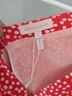 Rebecca Taylor Floral Red Sleeveless Blouse Size 6 - photo 3