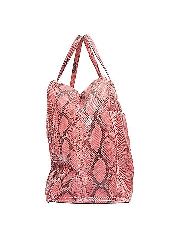 Anya Hindmarch Anya Hindmarch scaled leather bow shopper tote (view 2)