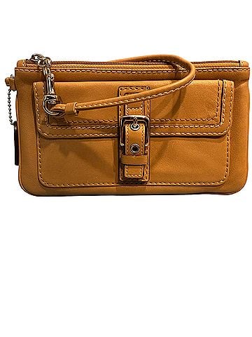 Coach Leather Wristlet (view 1)
