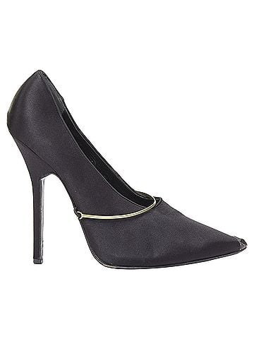 Givenchy Givenchy Pamela satin gold bar stiletto pumps (view 1)